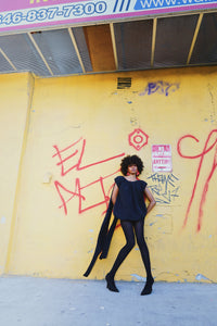 Backless Draped Bubble Dress